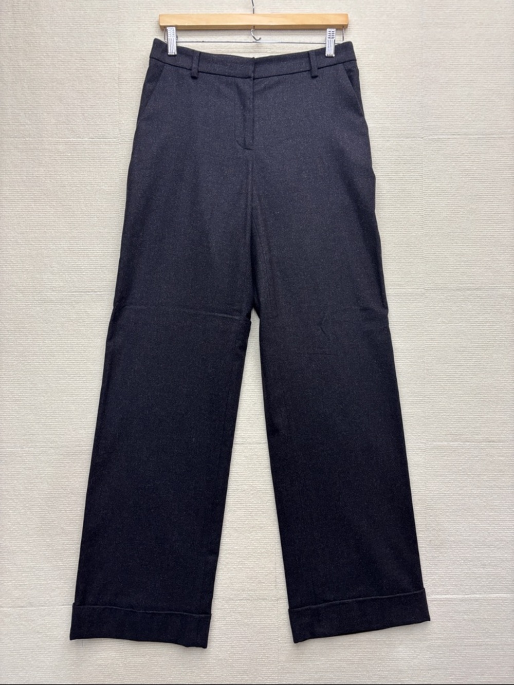 TSE | 6 Classic Wide-Leg Trousers wool blend - Picture 1 of 6